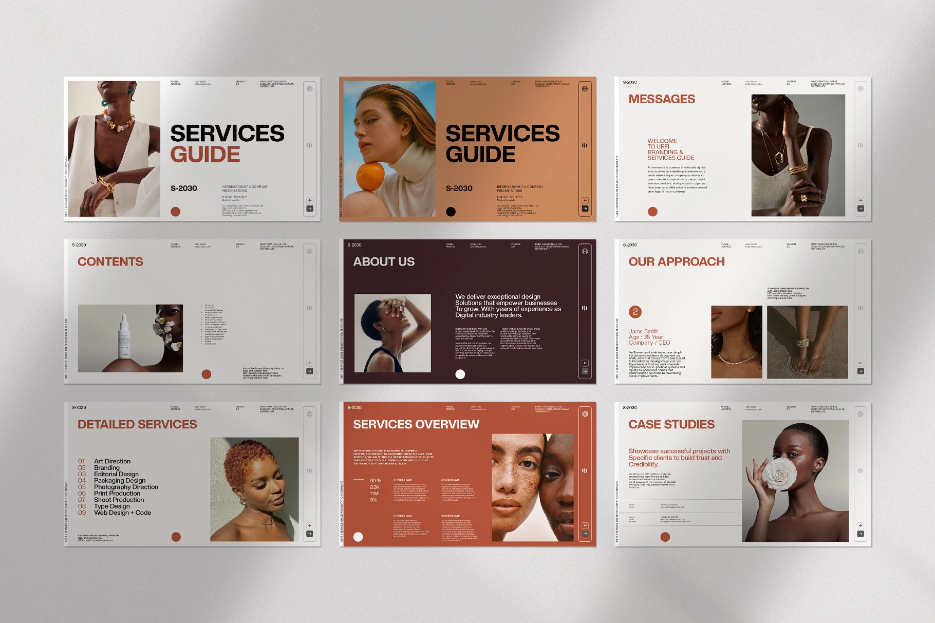 URFI - Services Guide Presentation Template