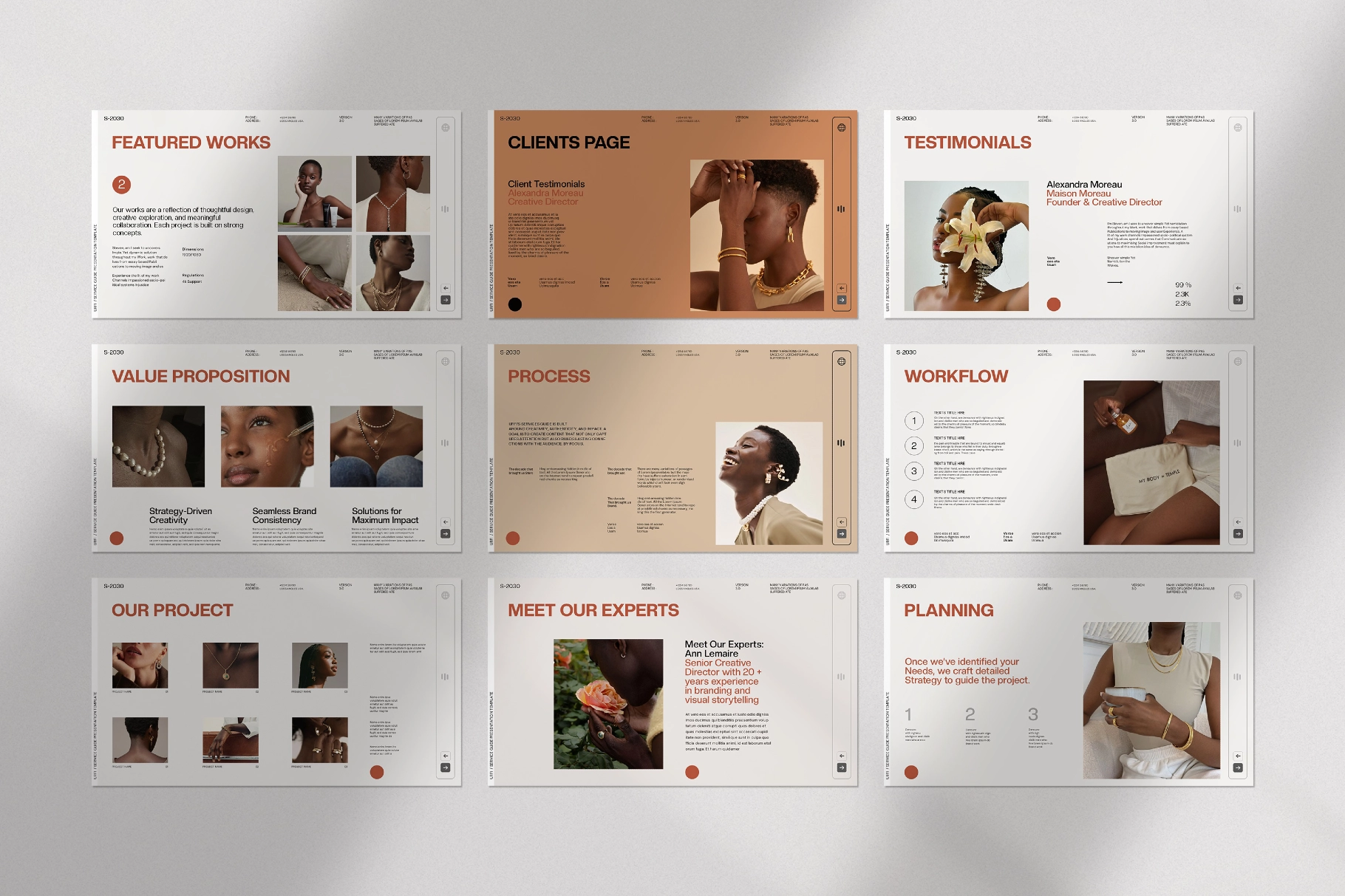 URFI - Services Guide Presentation Template