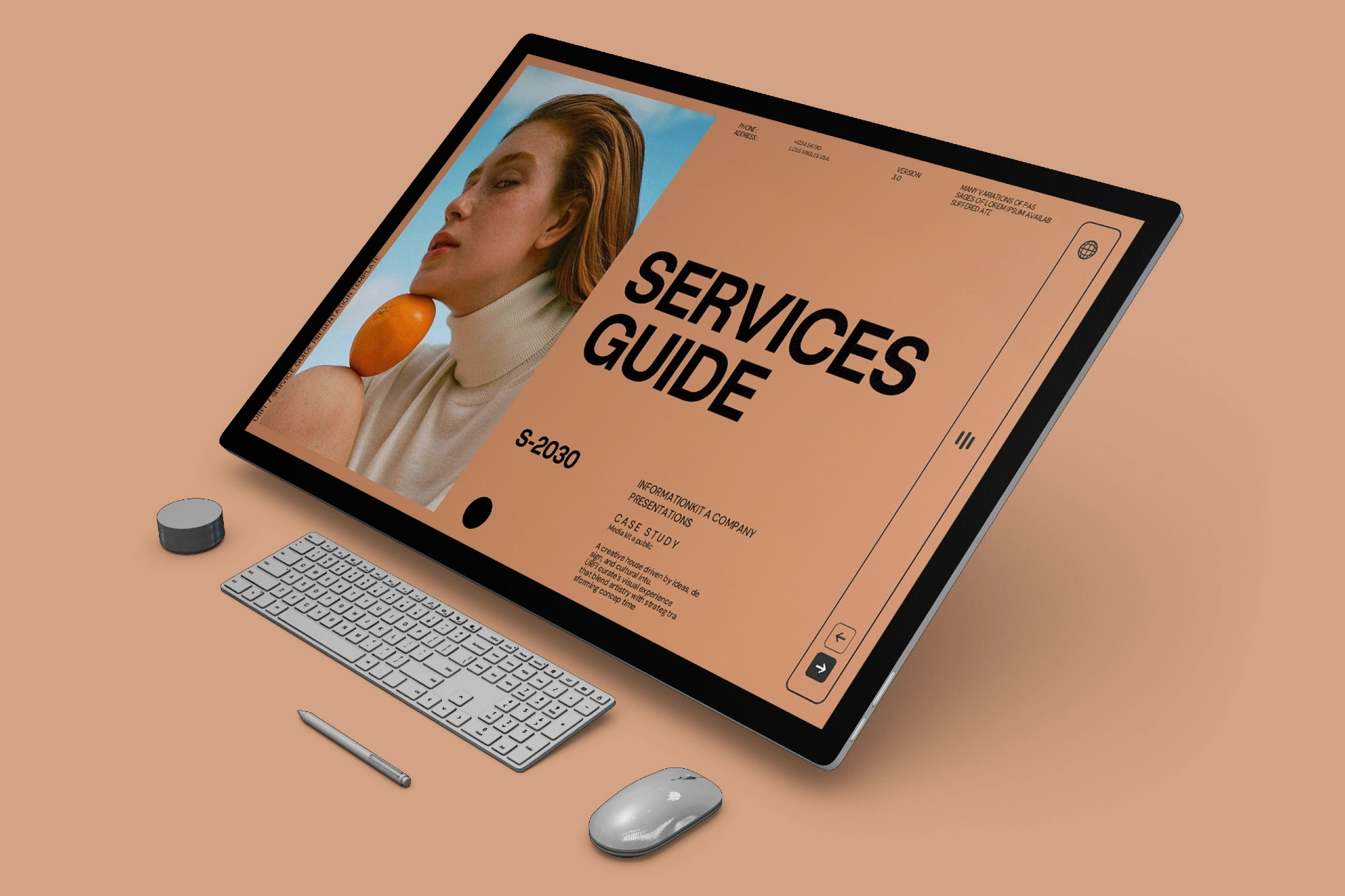 URFI - Services Guide Presentation Template
