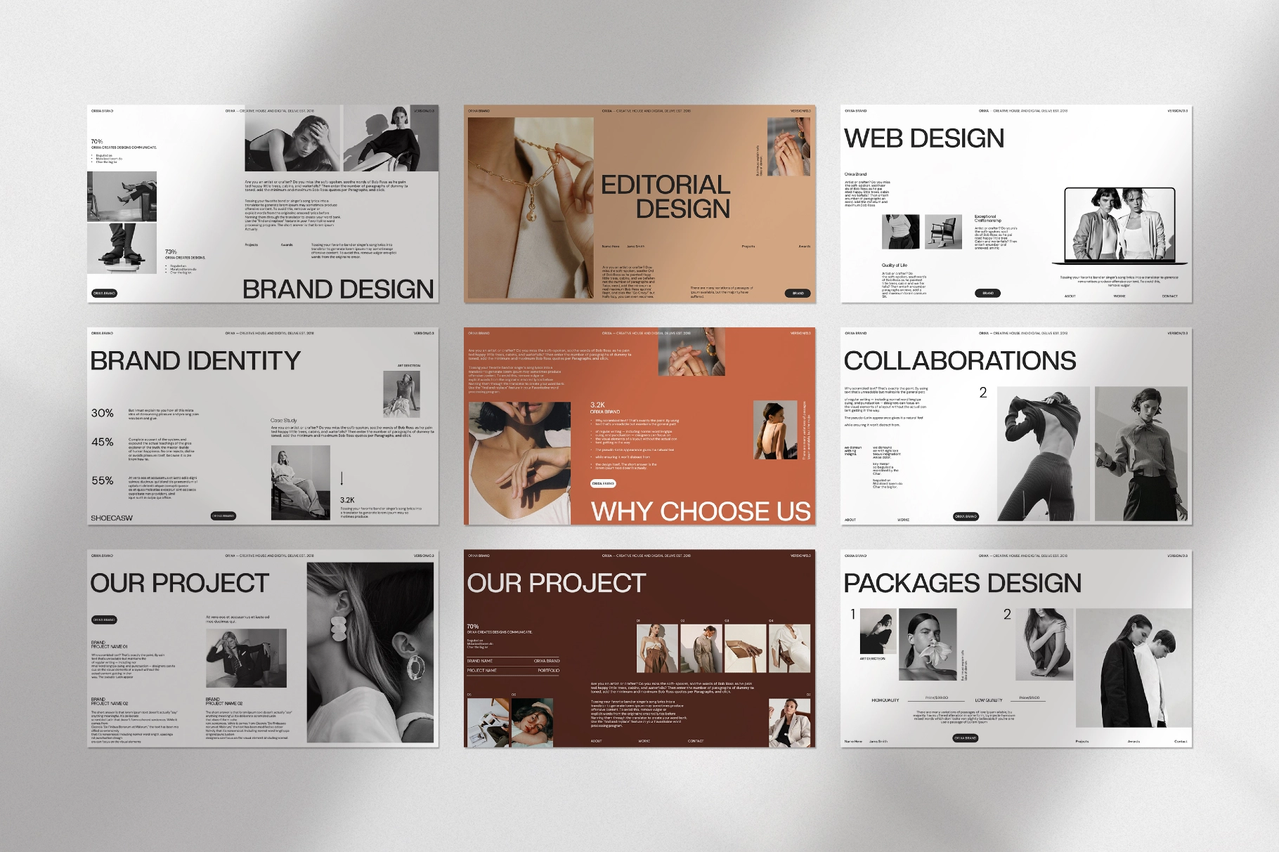 Orixa Portfolio Presentation Template