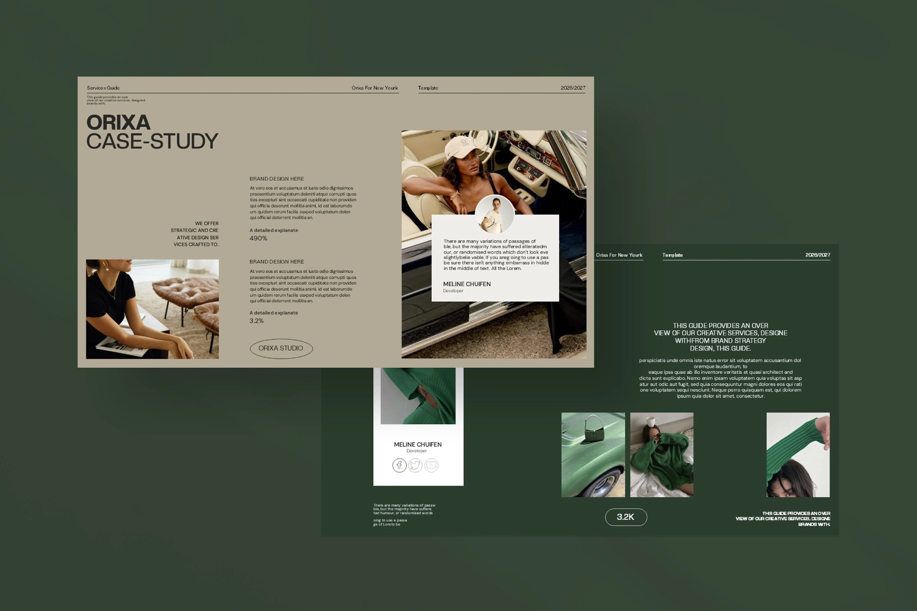 Orixa Service Guide Presentation Template