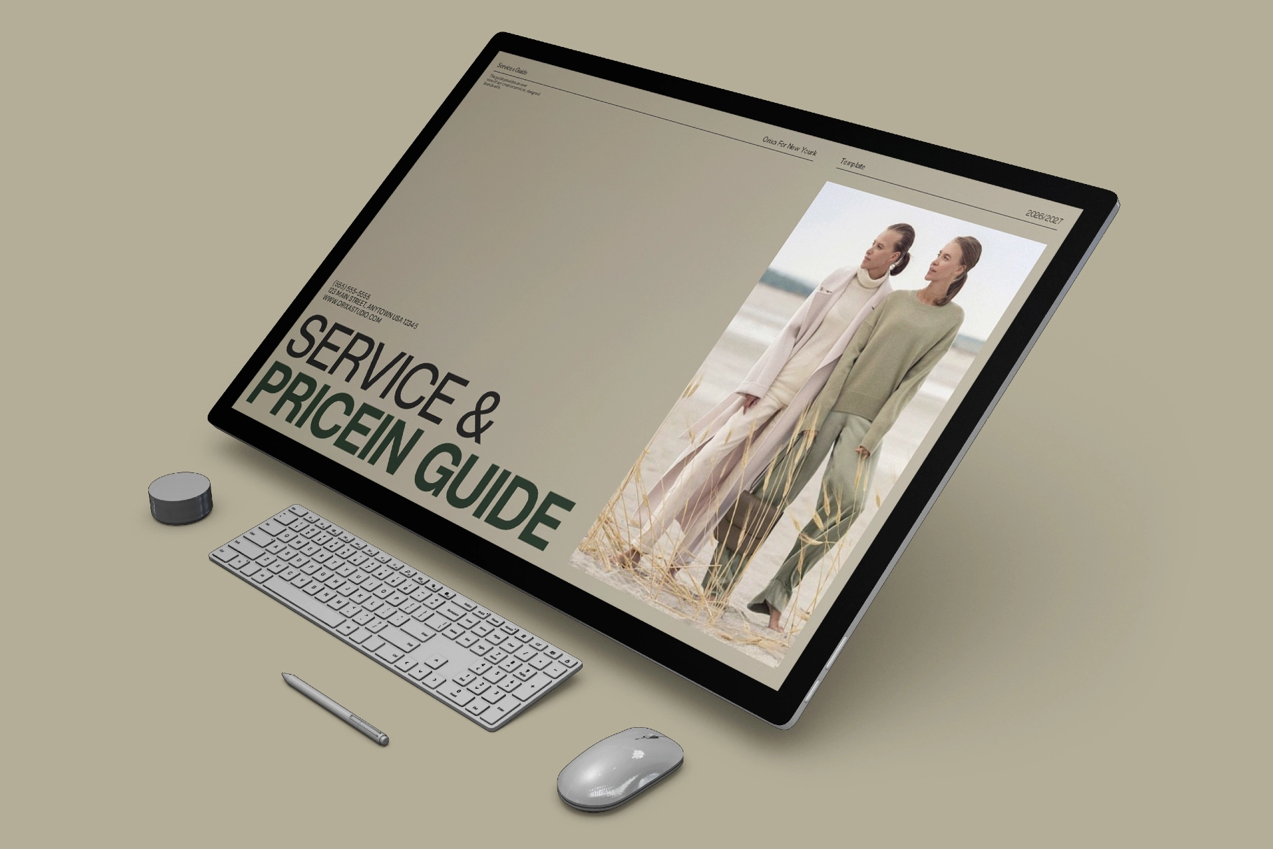 Orixa Service Guide Presentation Template