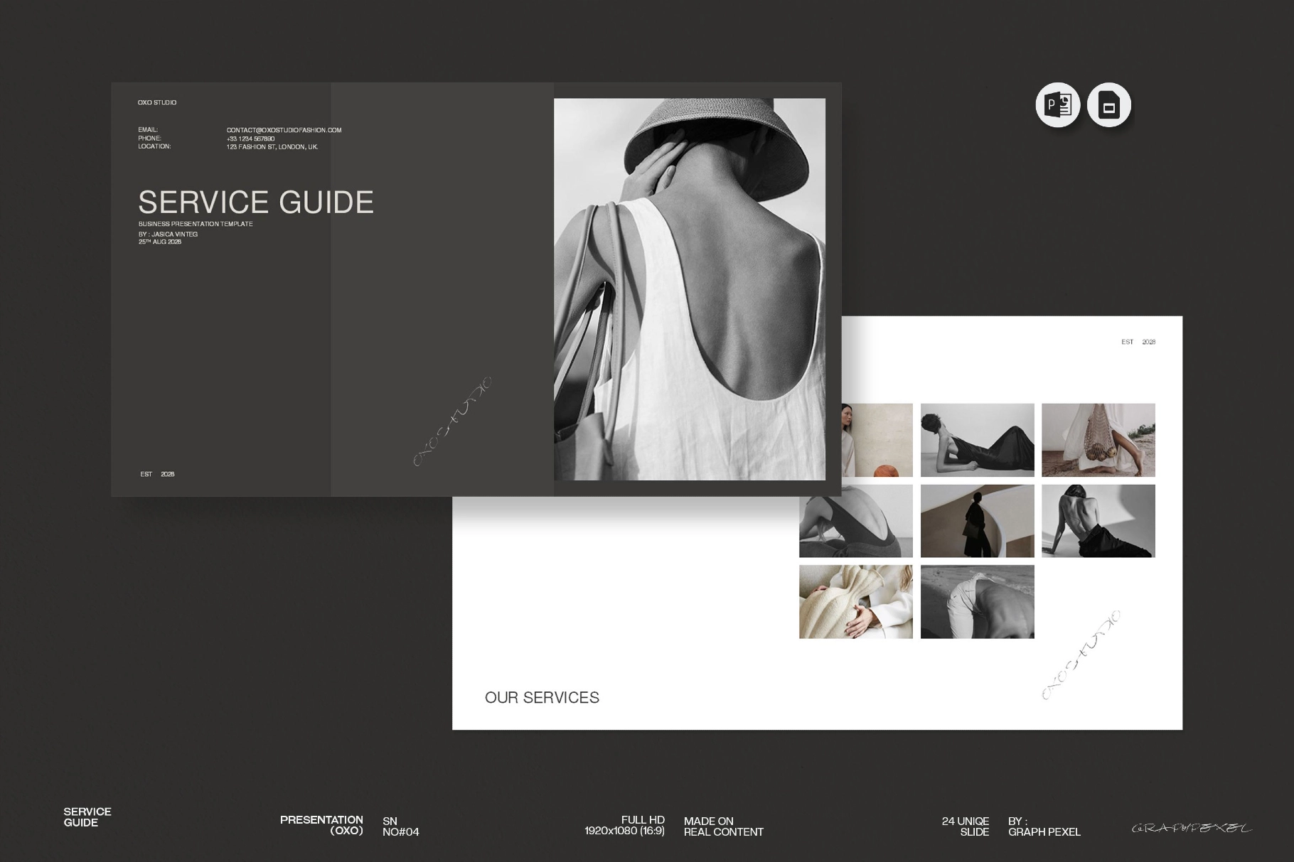 OXO | Service Guide Template