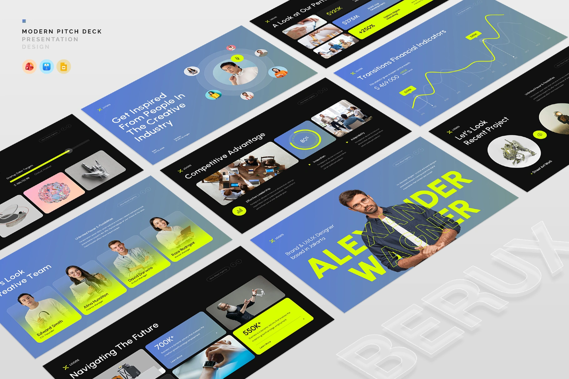 Berux Presentation Template Design