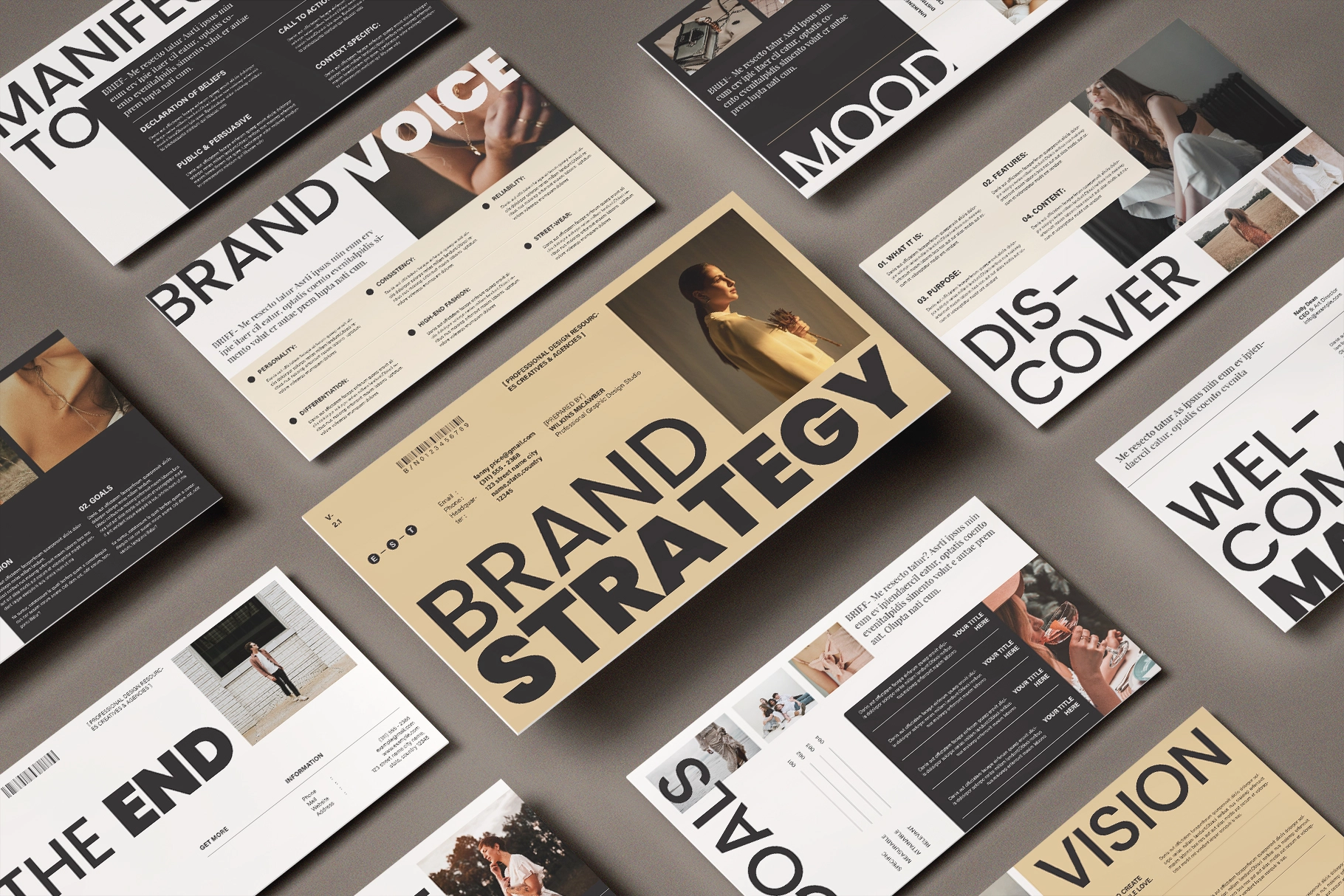 Brand Strategy Presentation Template