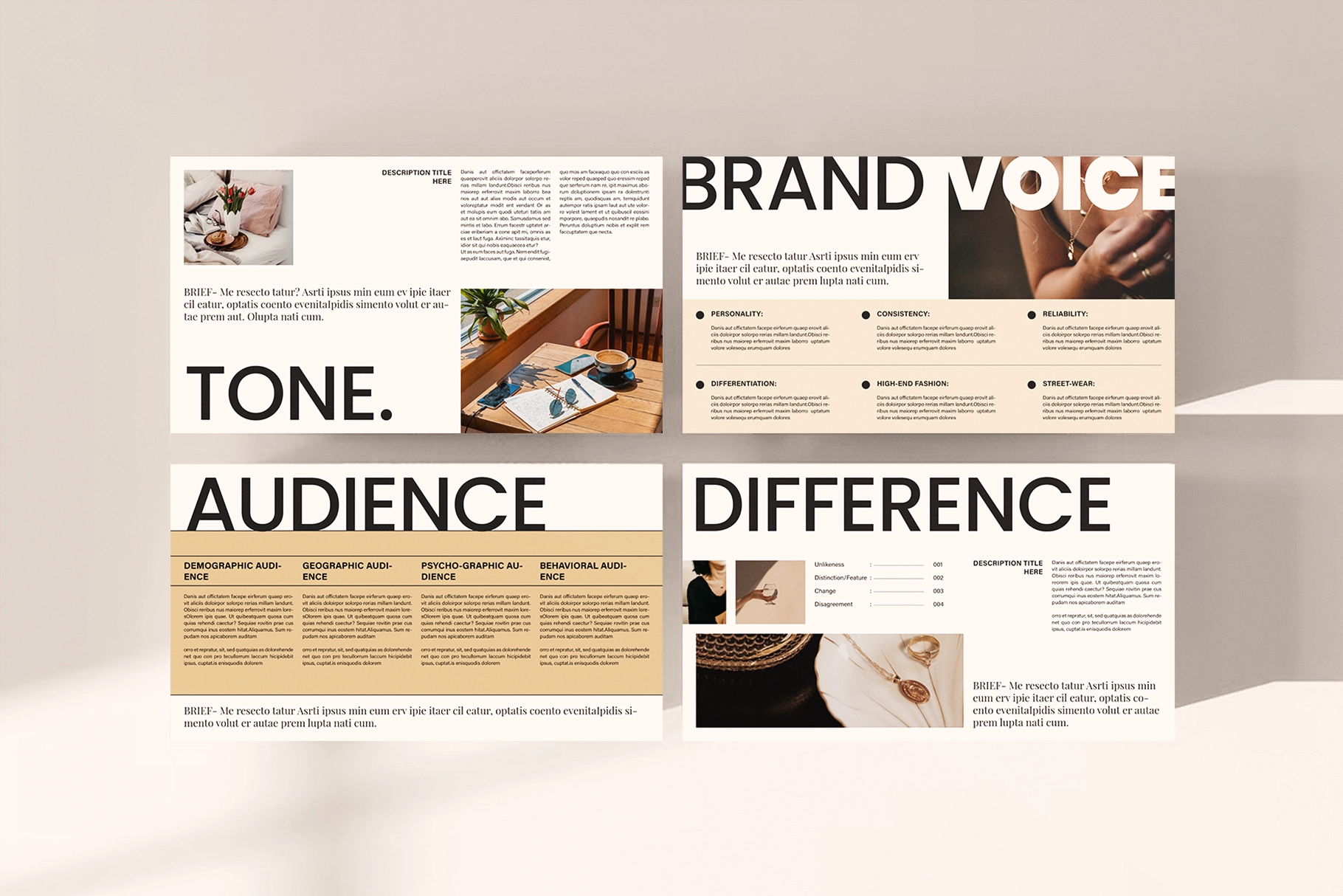 Brand Strategy Presentation Template