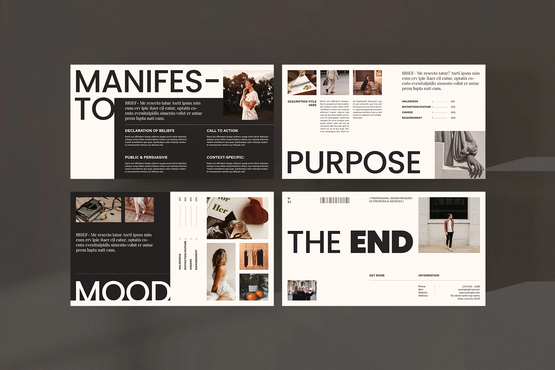 Brand Strategy Presentation Template