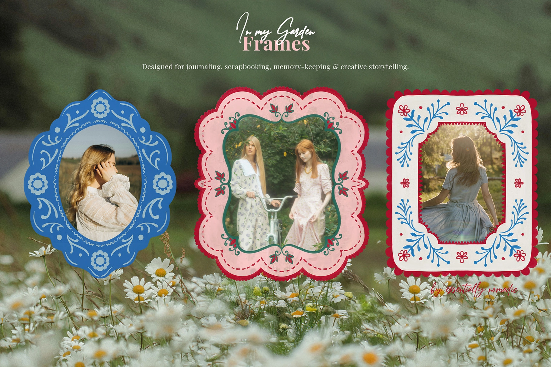 Cottagecore Decorative Frame clipart