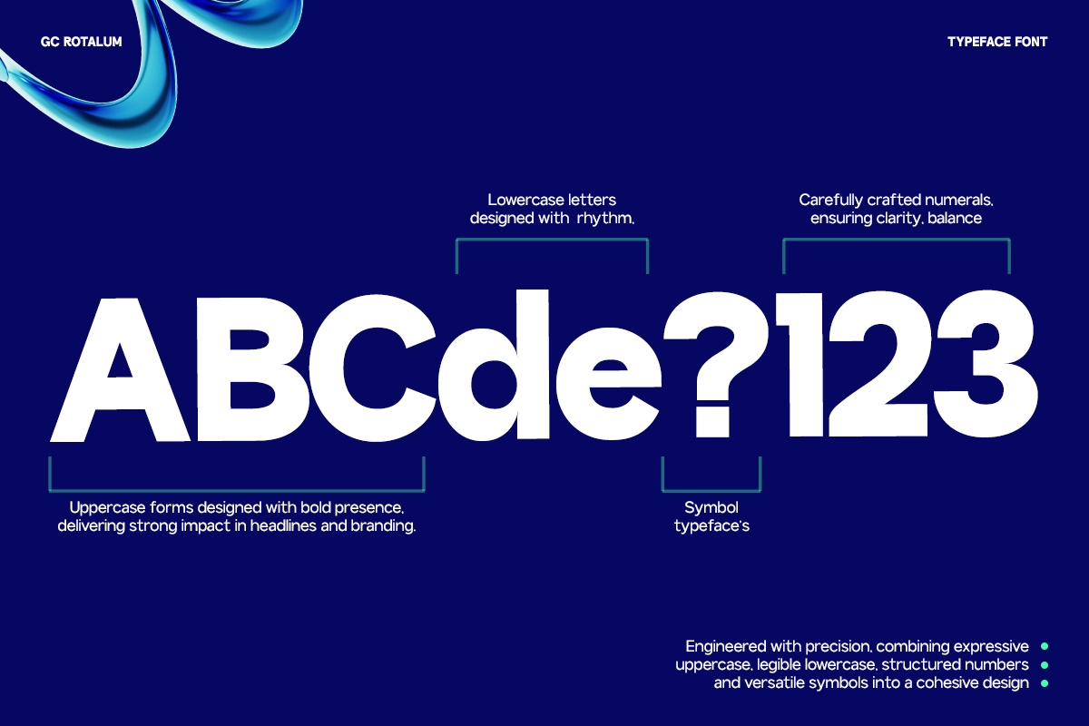 GC Rotalum - Modern Bold Sans