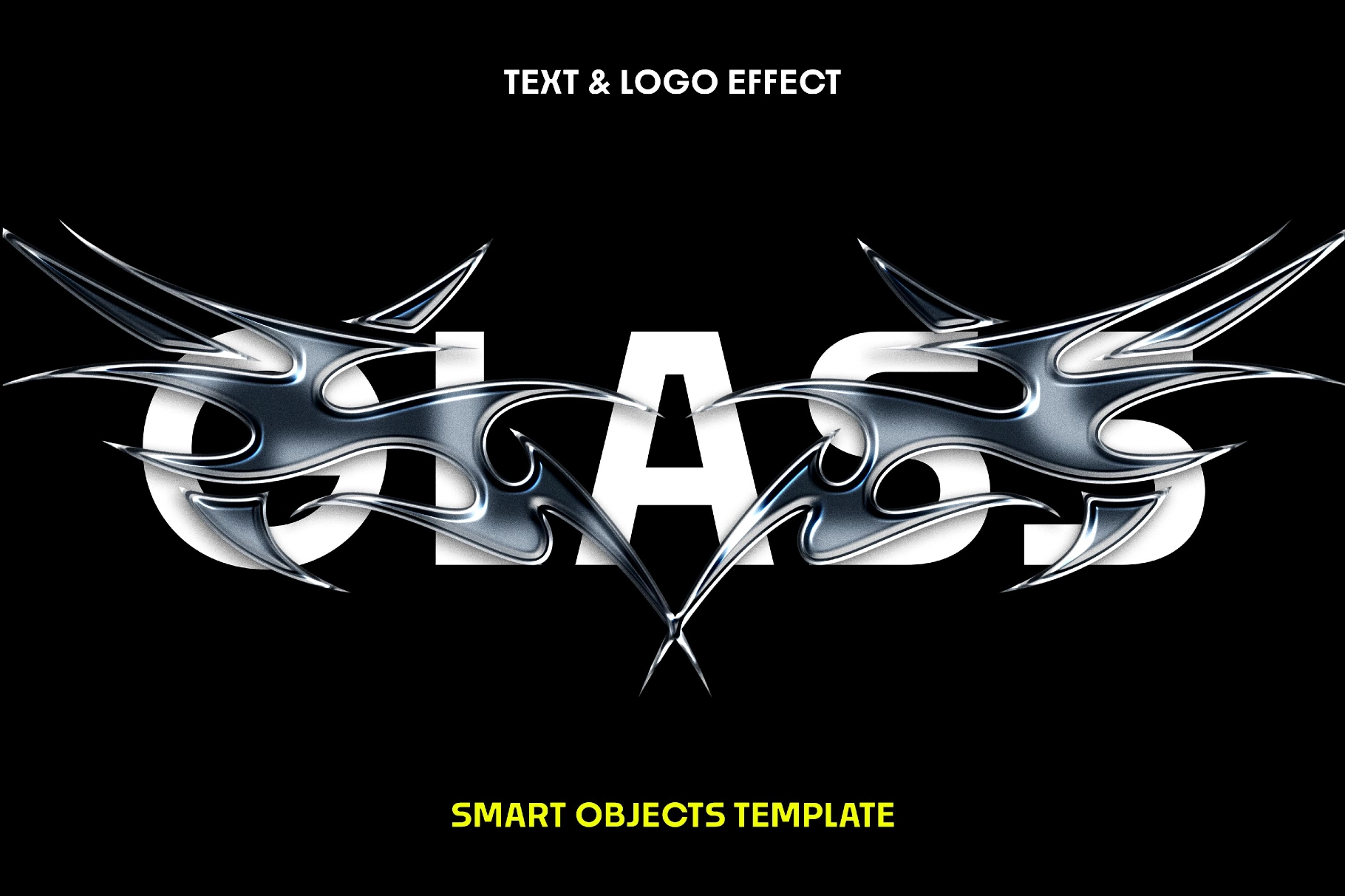 Glass Text & Logo Effect