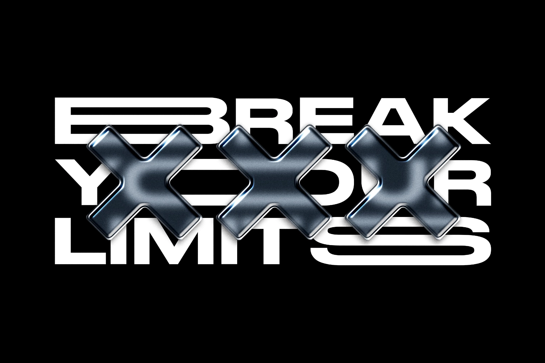 Glass Text & Logo Effect