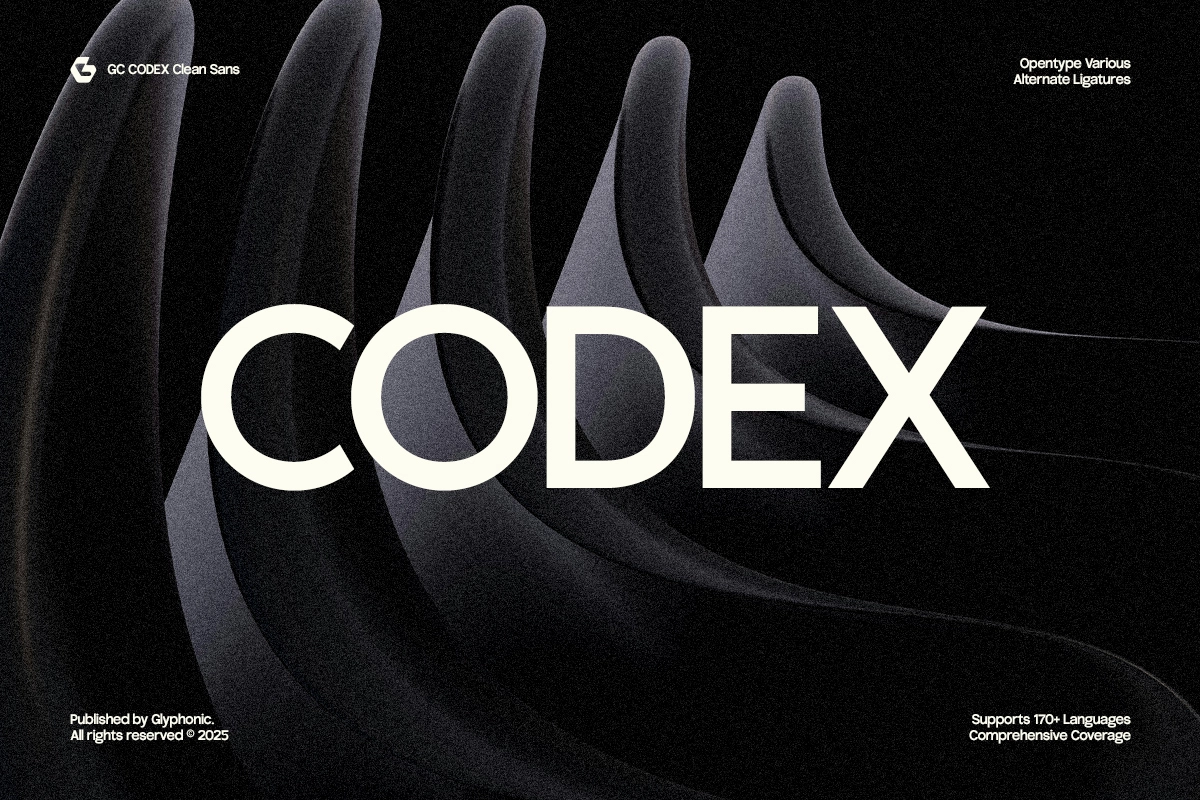GC Codex – A Neo-Sans with Clarity