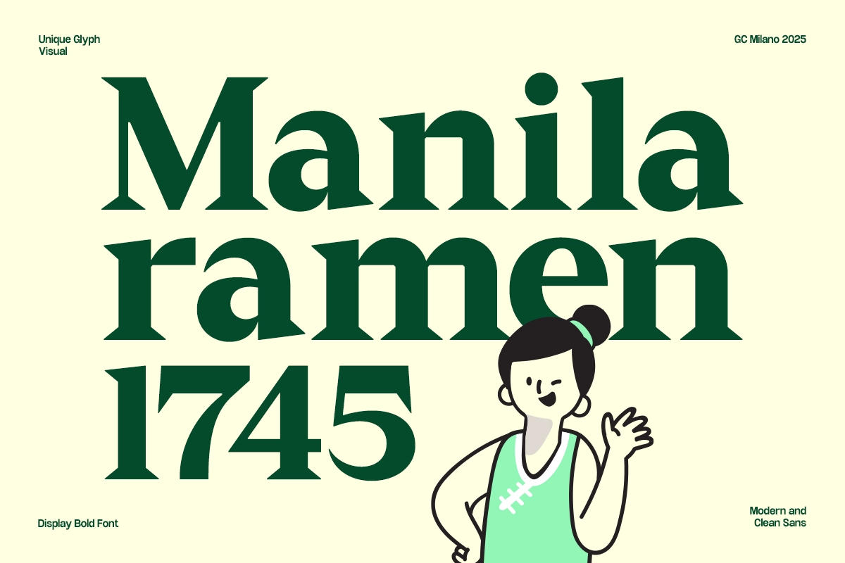 GC Milano – Strong Serif Elegance