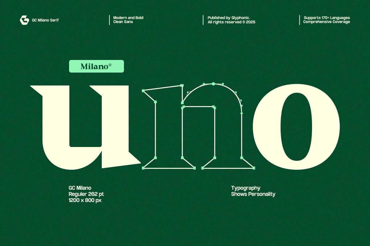 GC Milano – Strong Serif Elegance