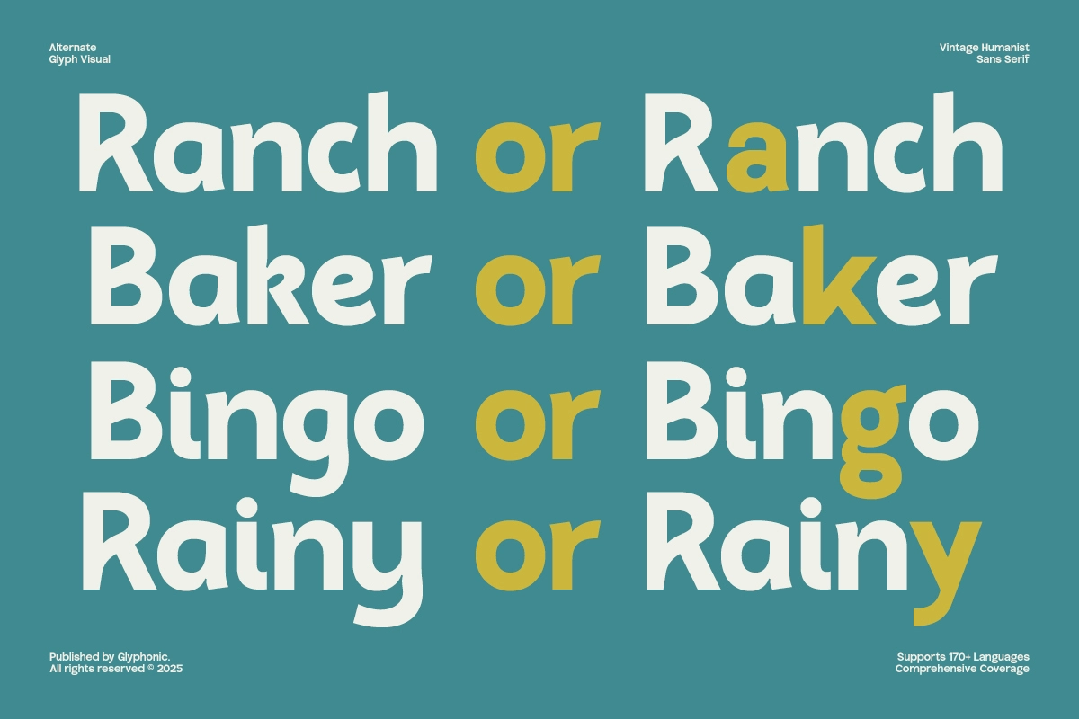 GC Ralinka – Confident Sans Form