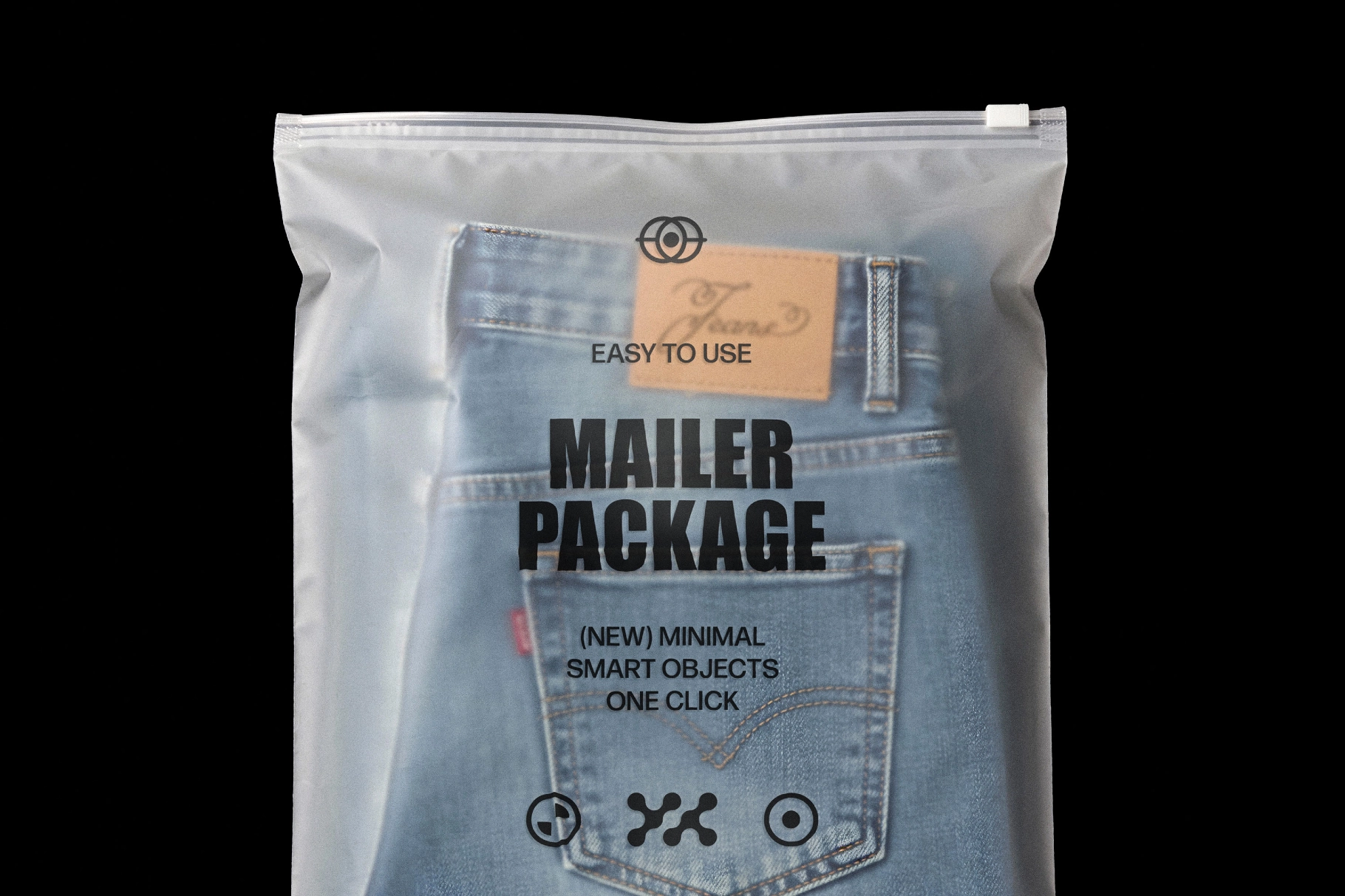 Jeans Mailer Mockup