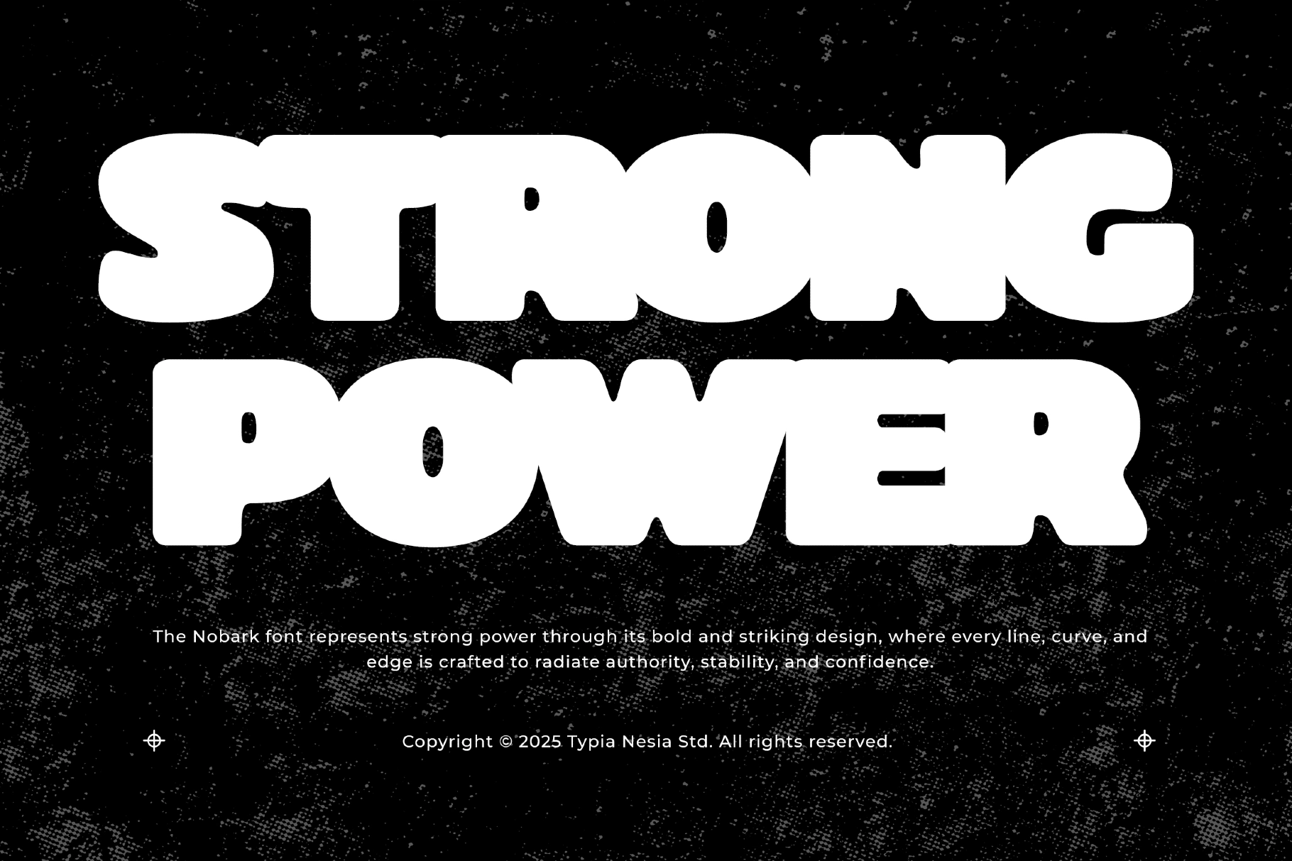 Nobark - Retro Rounded Bold Chunky Font