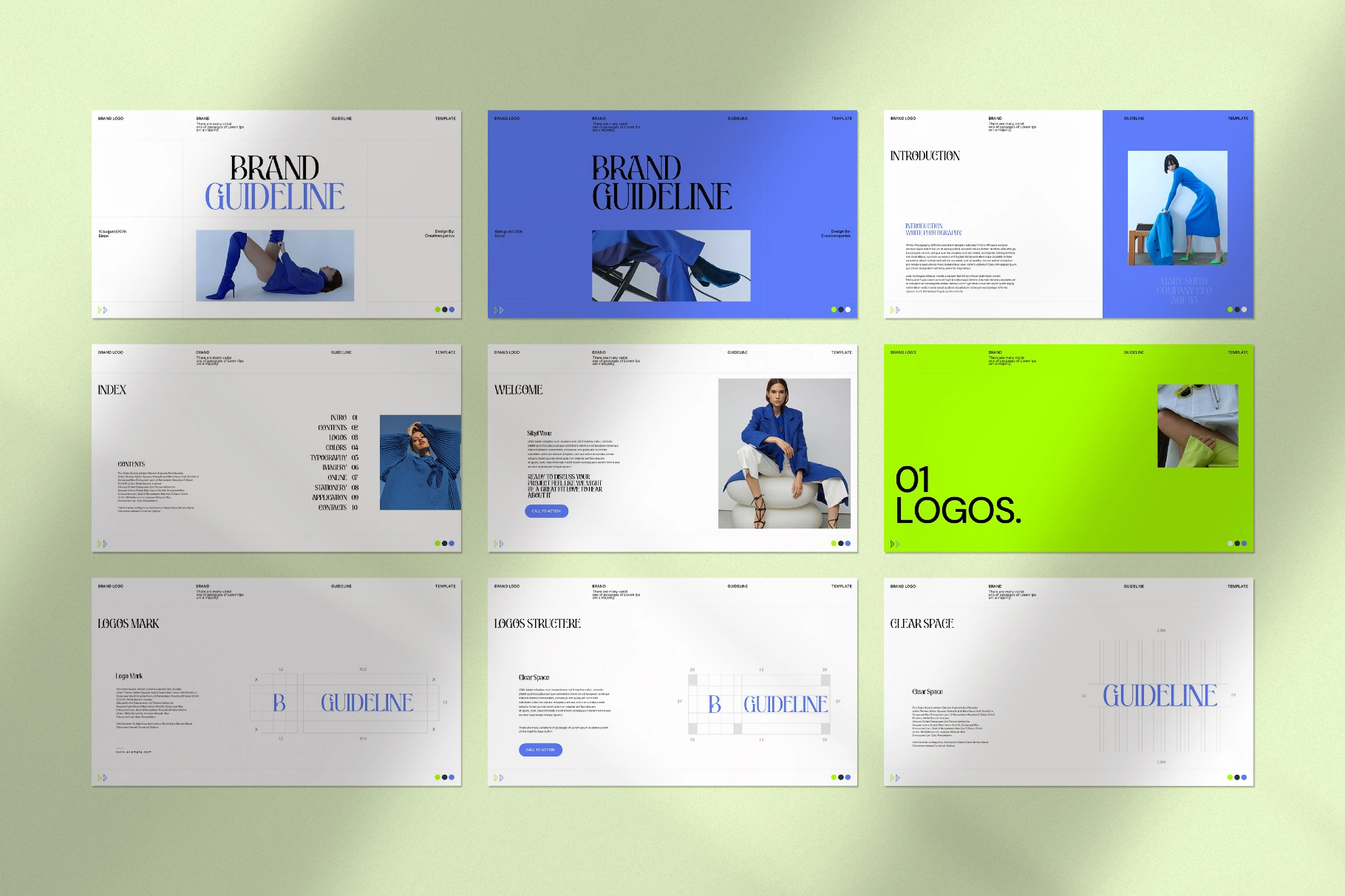 Brand Guideline Presentation Template