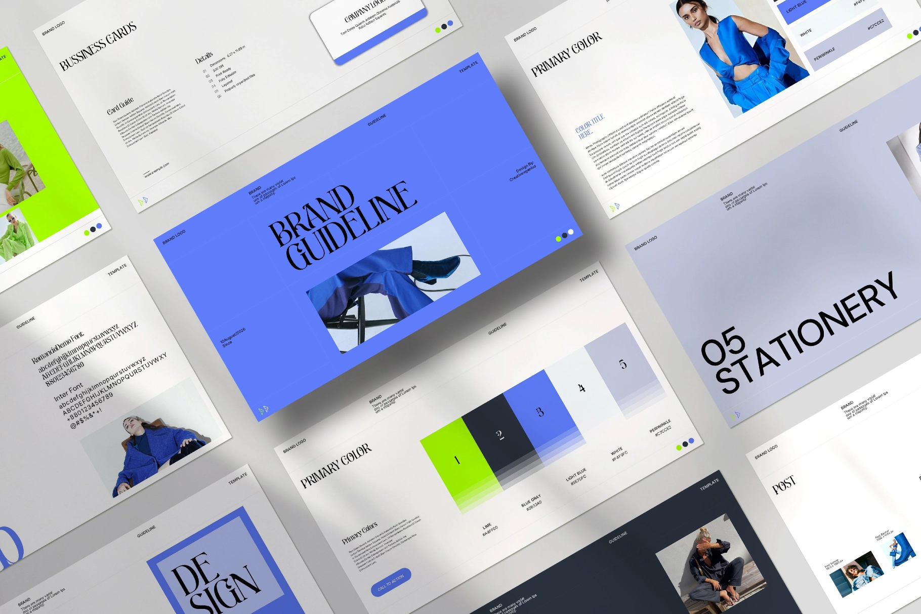 Brand Guideline Presentation Template