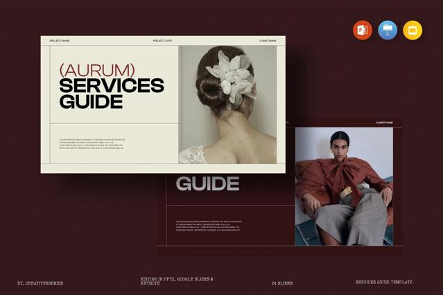 Services Guide Presentation Template