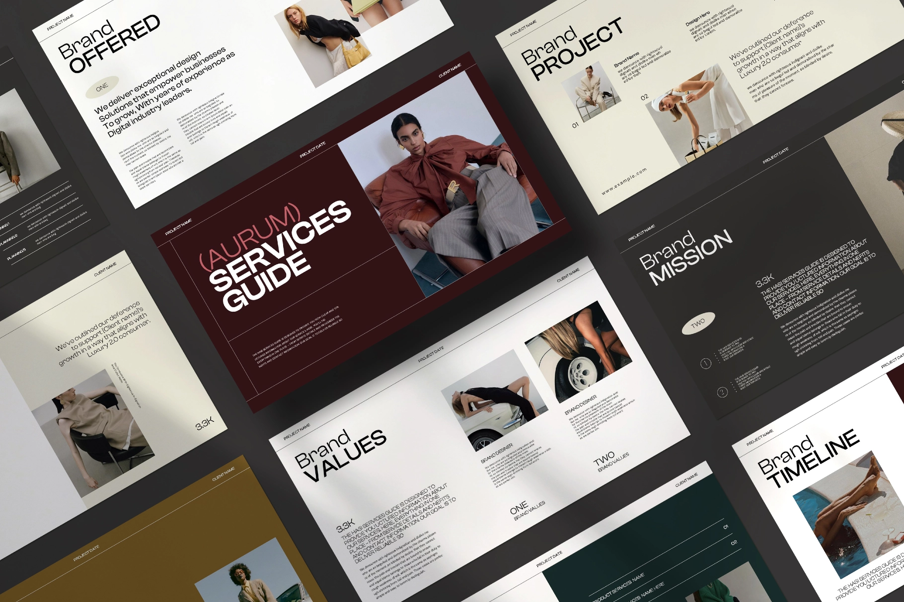 Services Guide Presentation Template