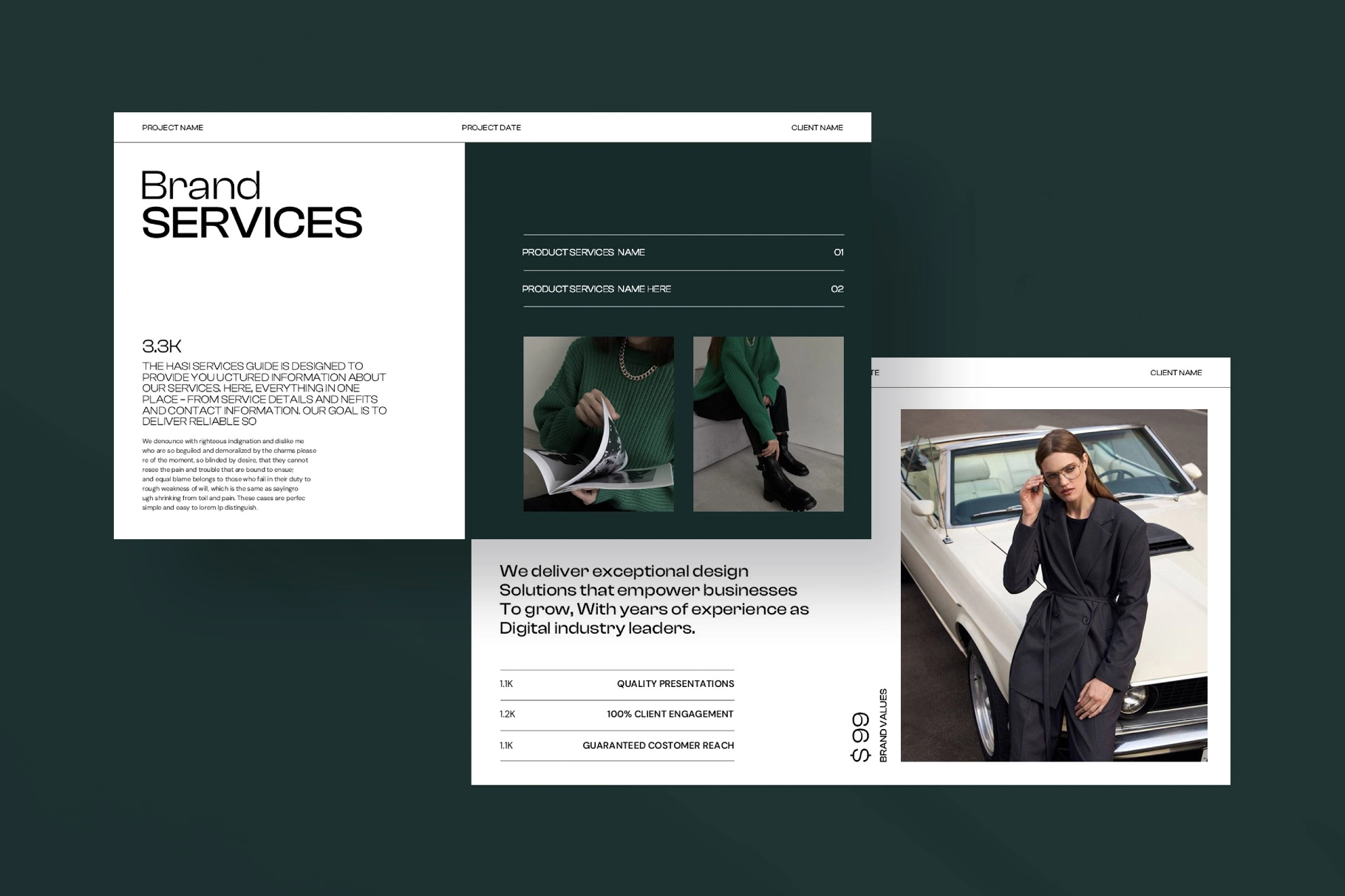 Services Guide Presentation Template