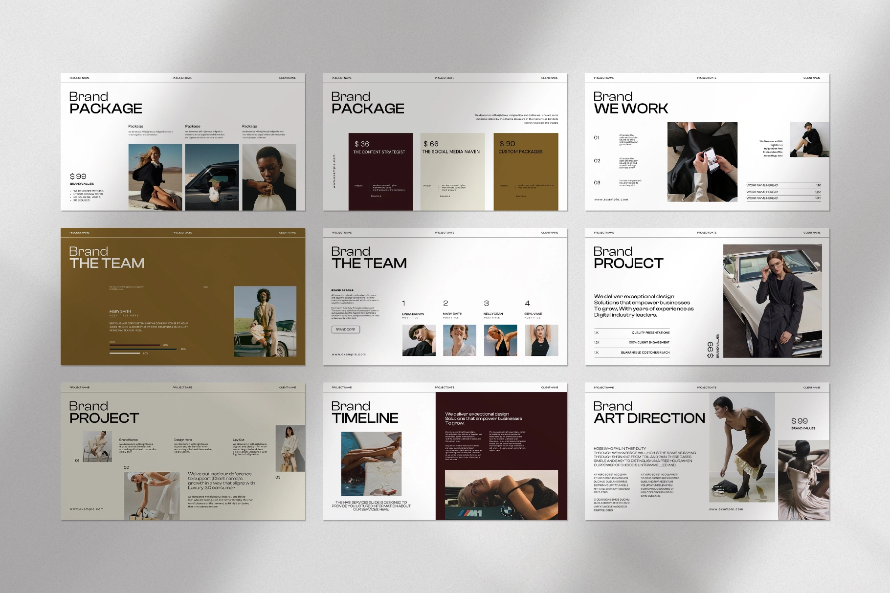 Services Guide Presentation Template