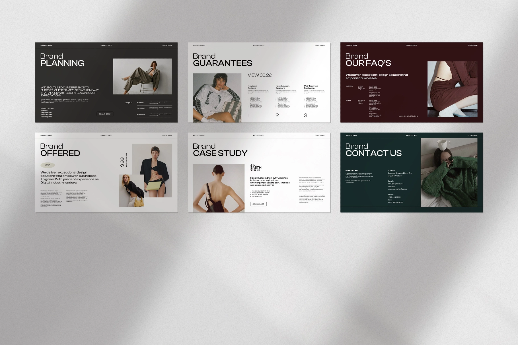 Services Guide Presentation Template