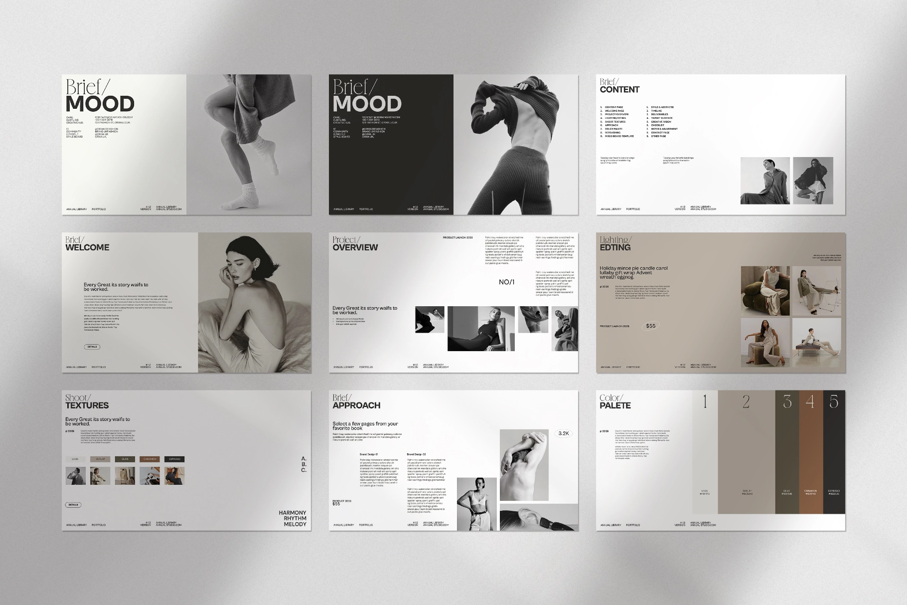 Brief Mood Presentation Template