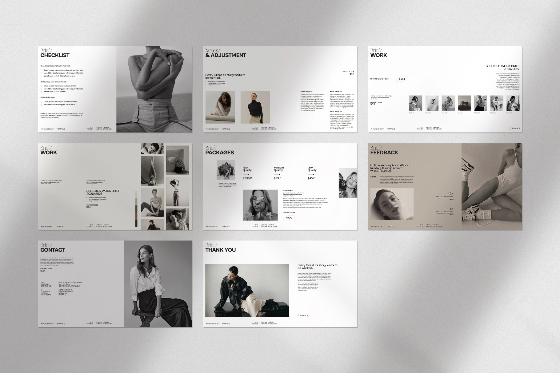 Brief Mood Presentation Template