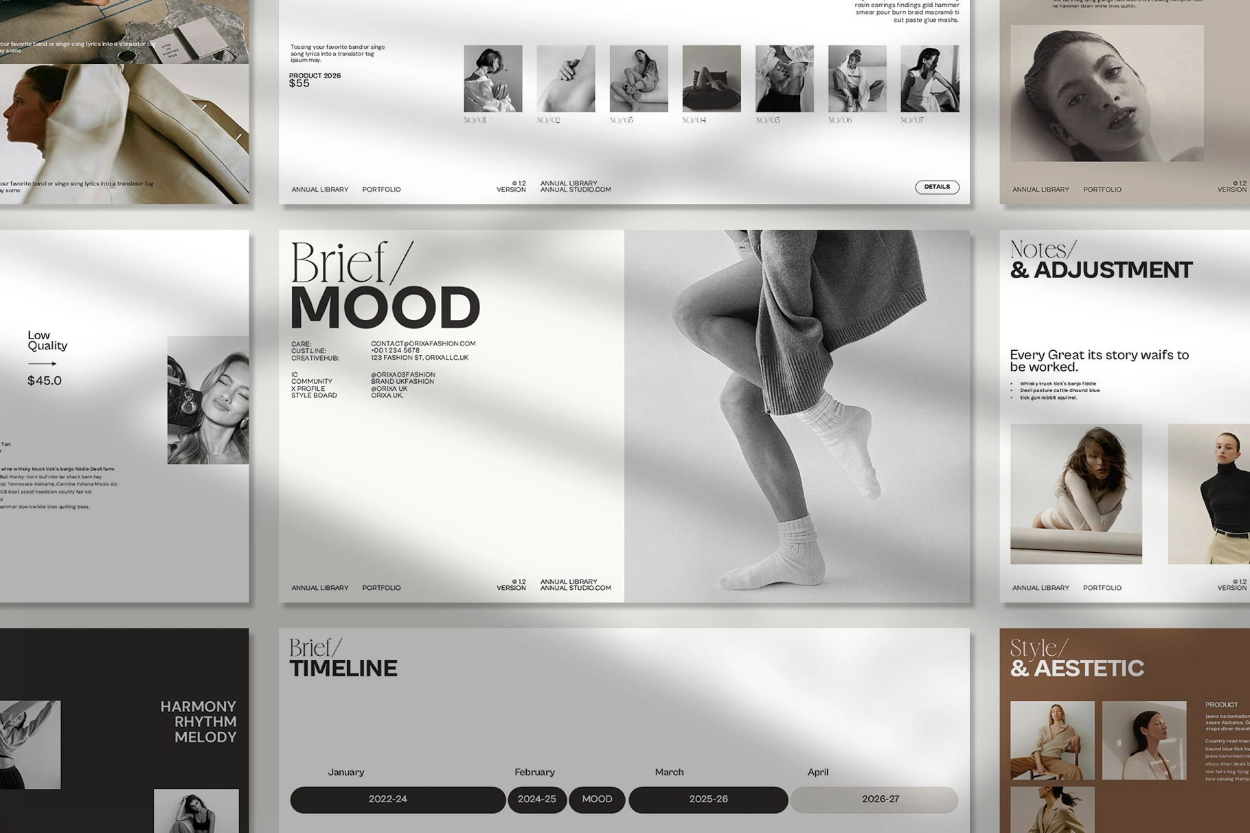 Brief Mood Presentation Template