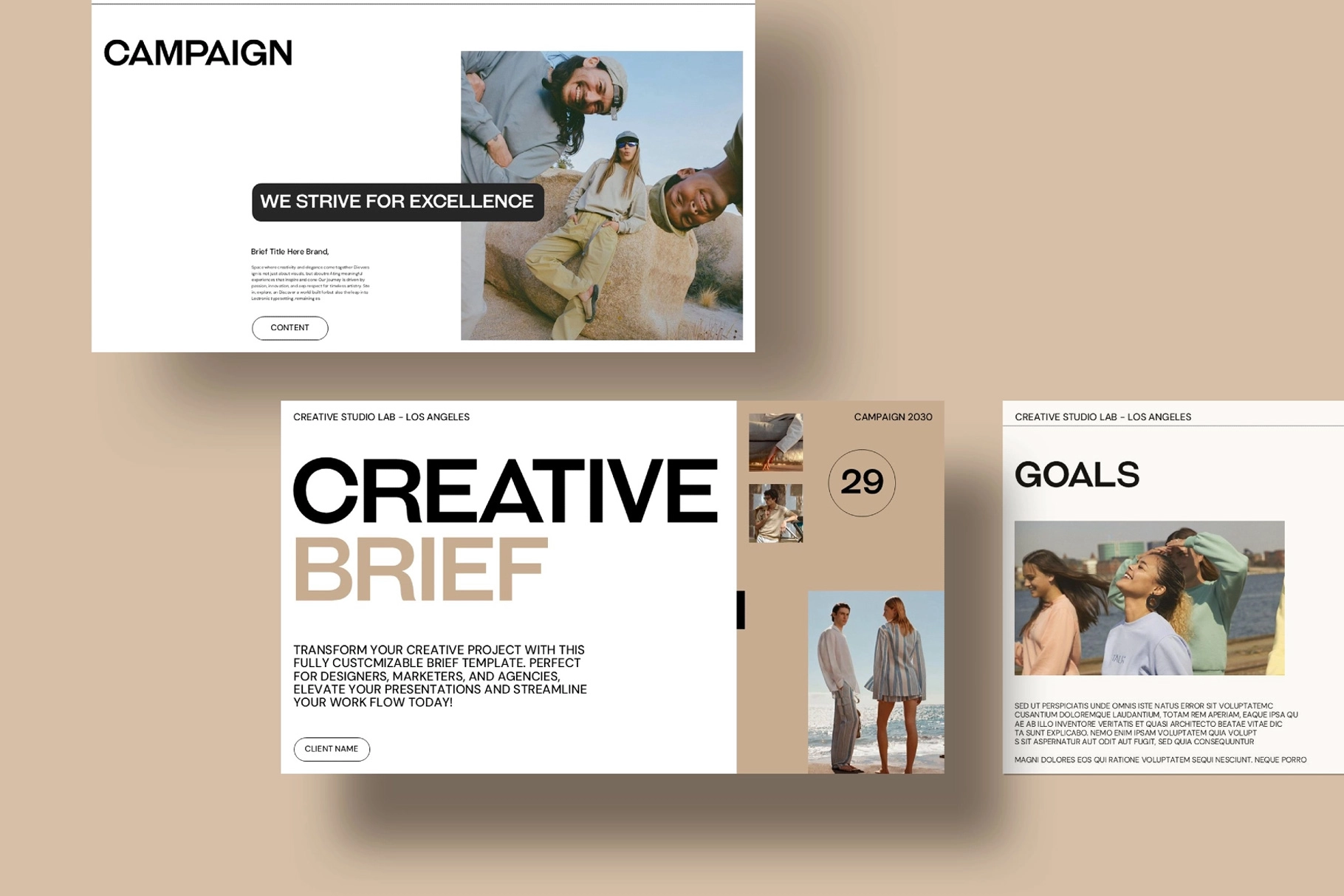 Creative Brief Presentation Template