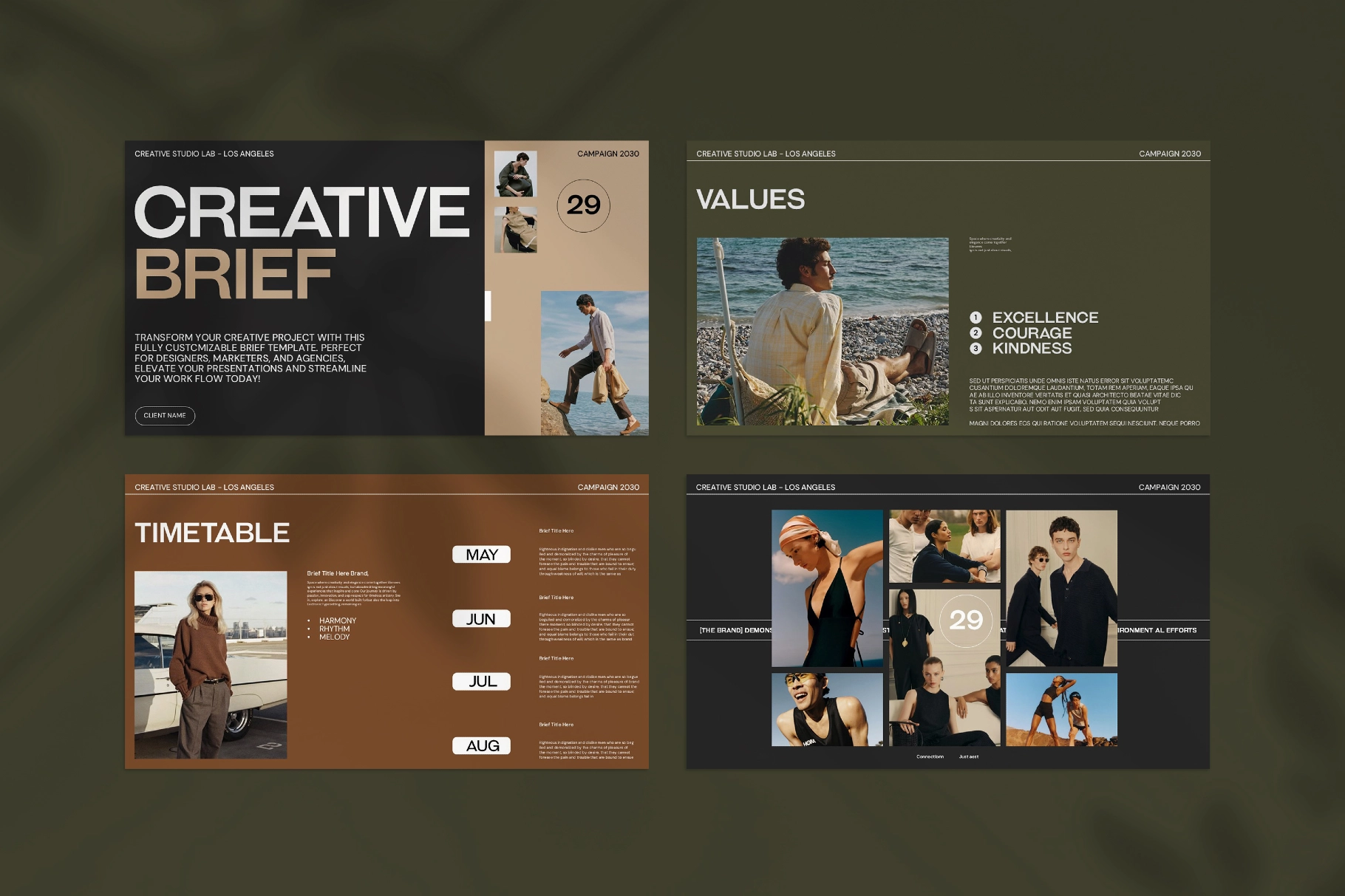 Creative Brief Presentation Template