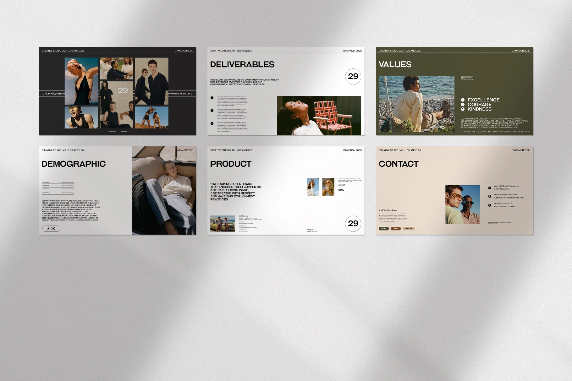 Creative Brief Presentation Template