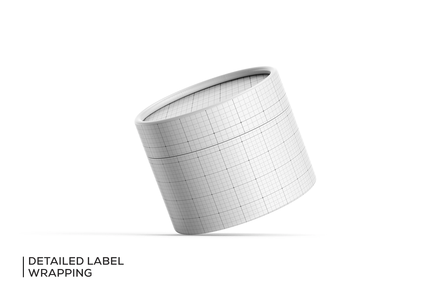 Paper Tube Packaging Mockup