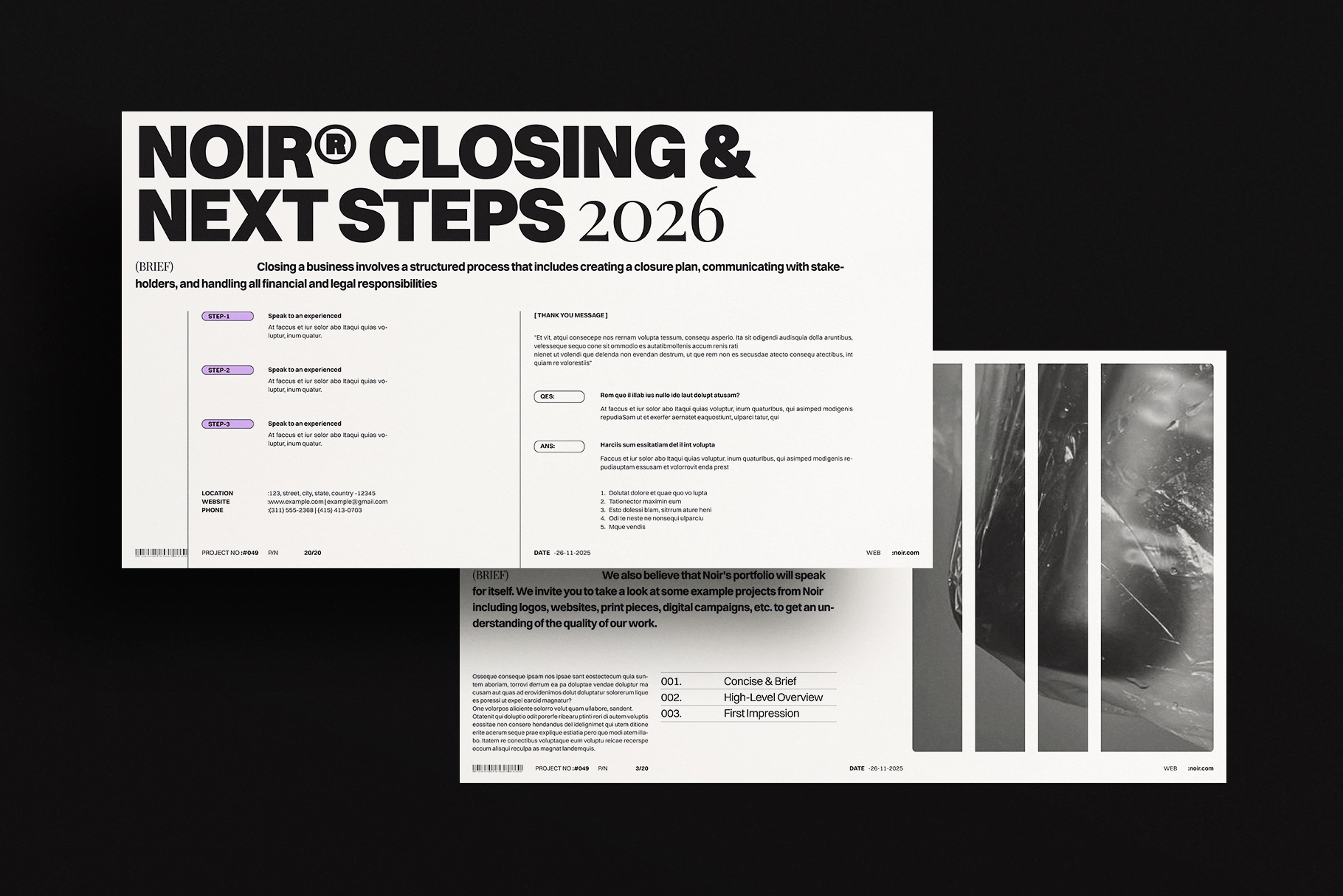 Project Proposal Presentation Template