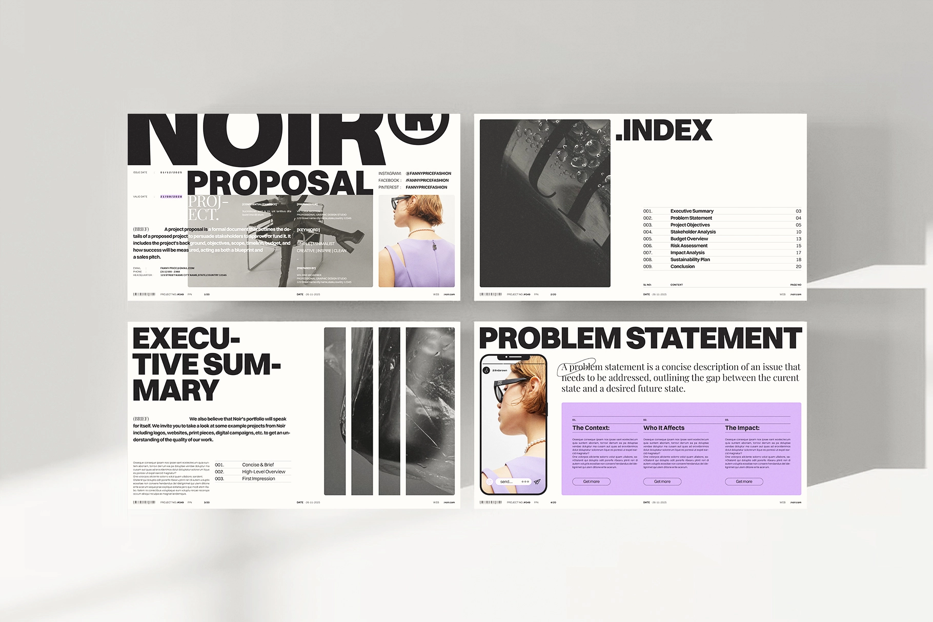 Project Proposal Presentation Template