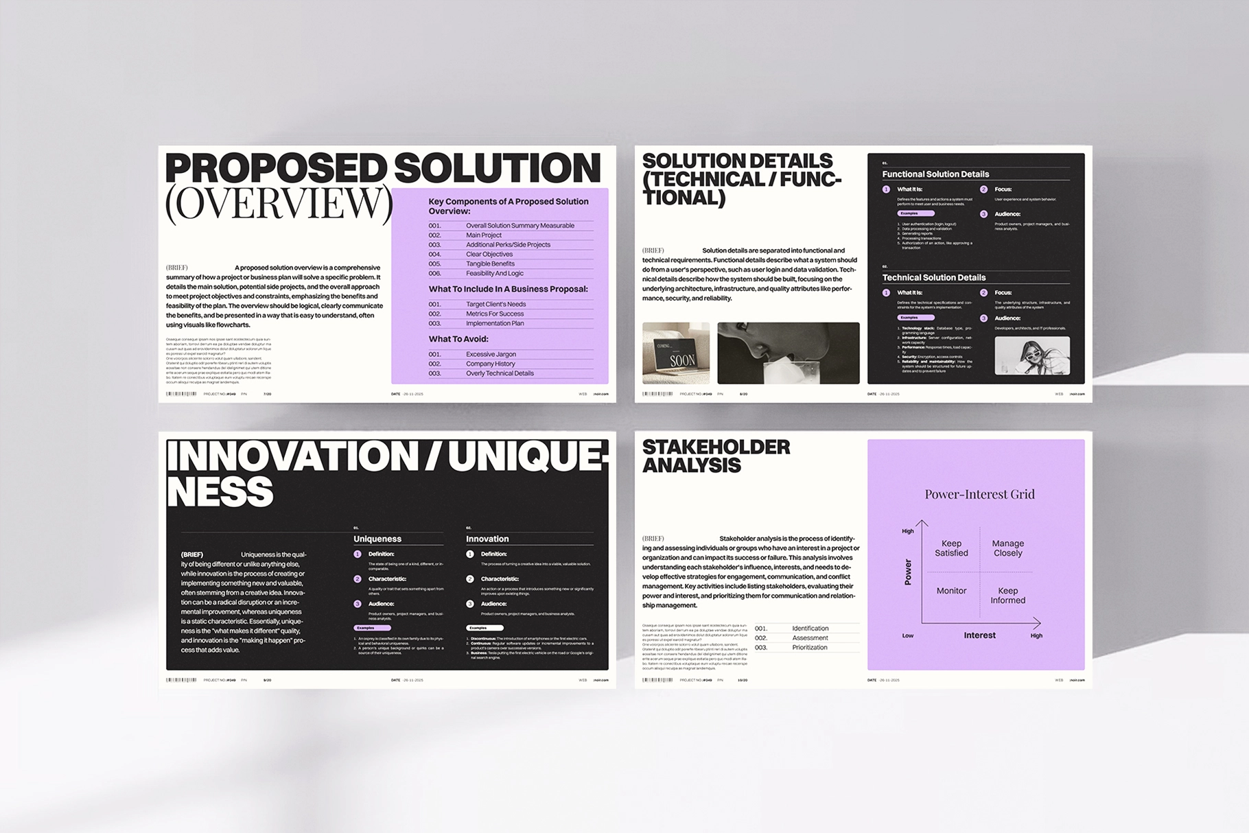 Project Proposal Presentation Template