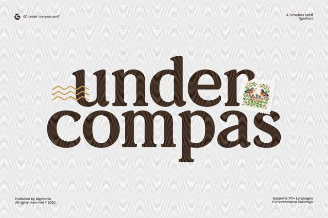 GC Under Compas – Timeless Serif