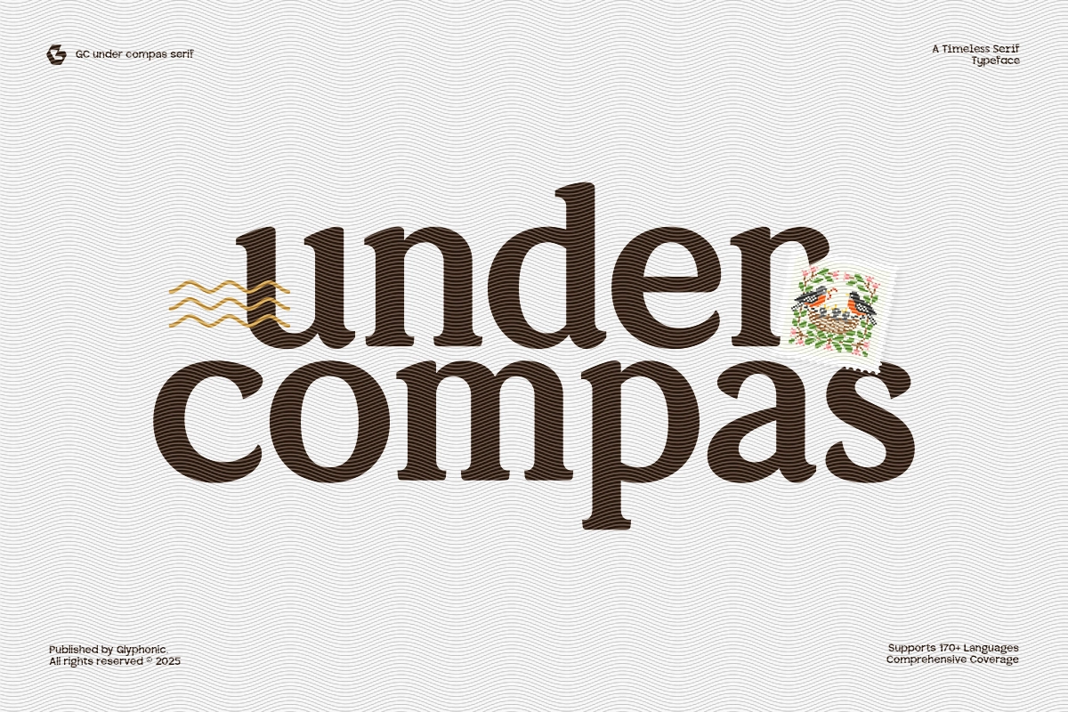 GC Under Compas – Timeless Serif