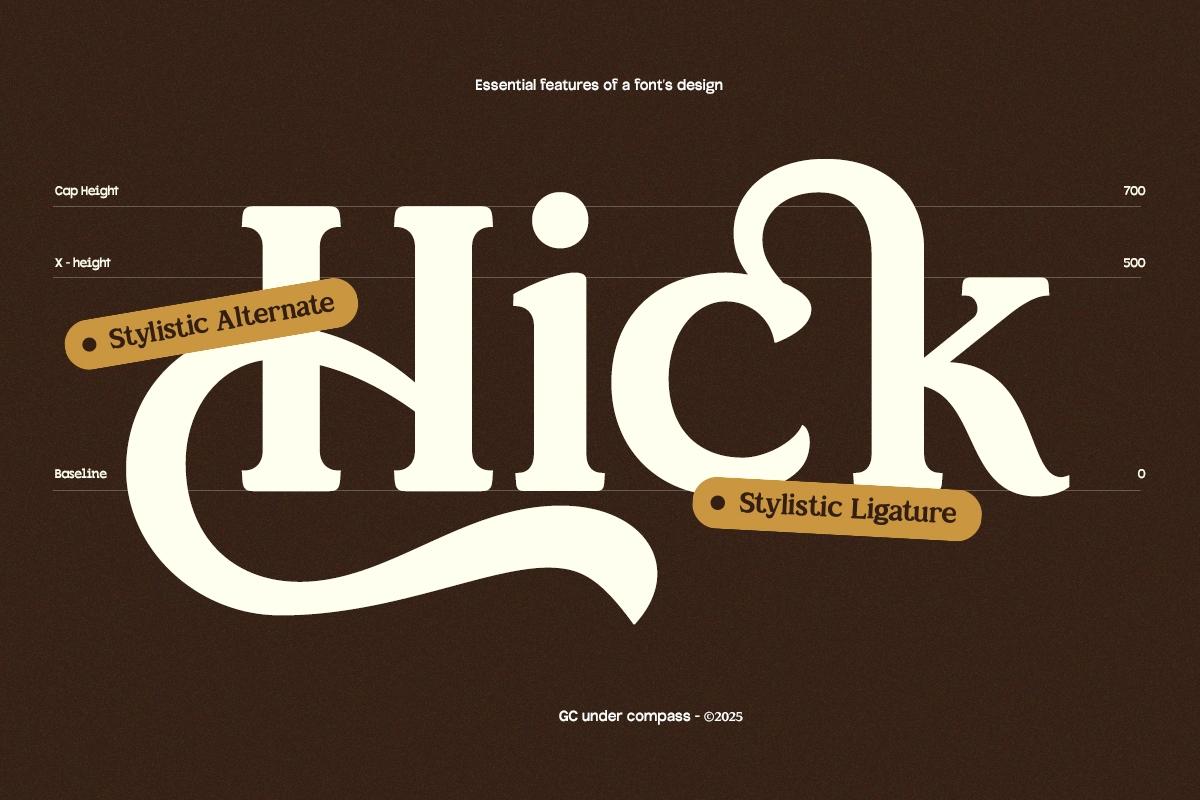 GC Under Compas – Timeless Serif