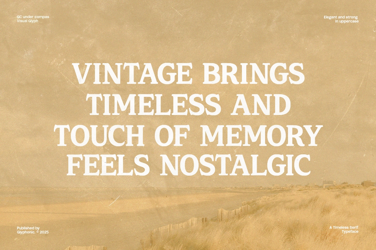 GC Under Compas – Timeless Serif