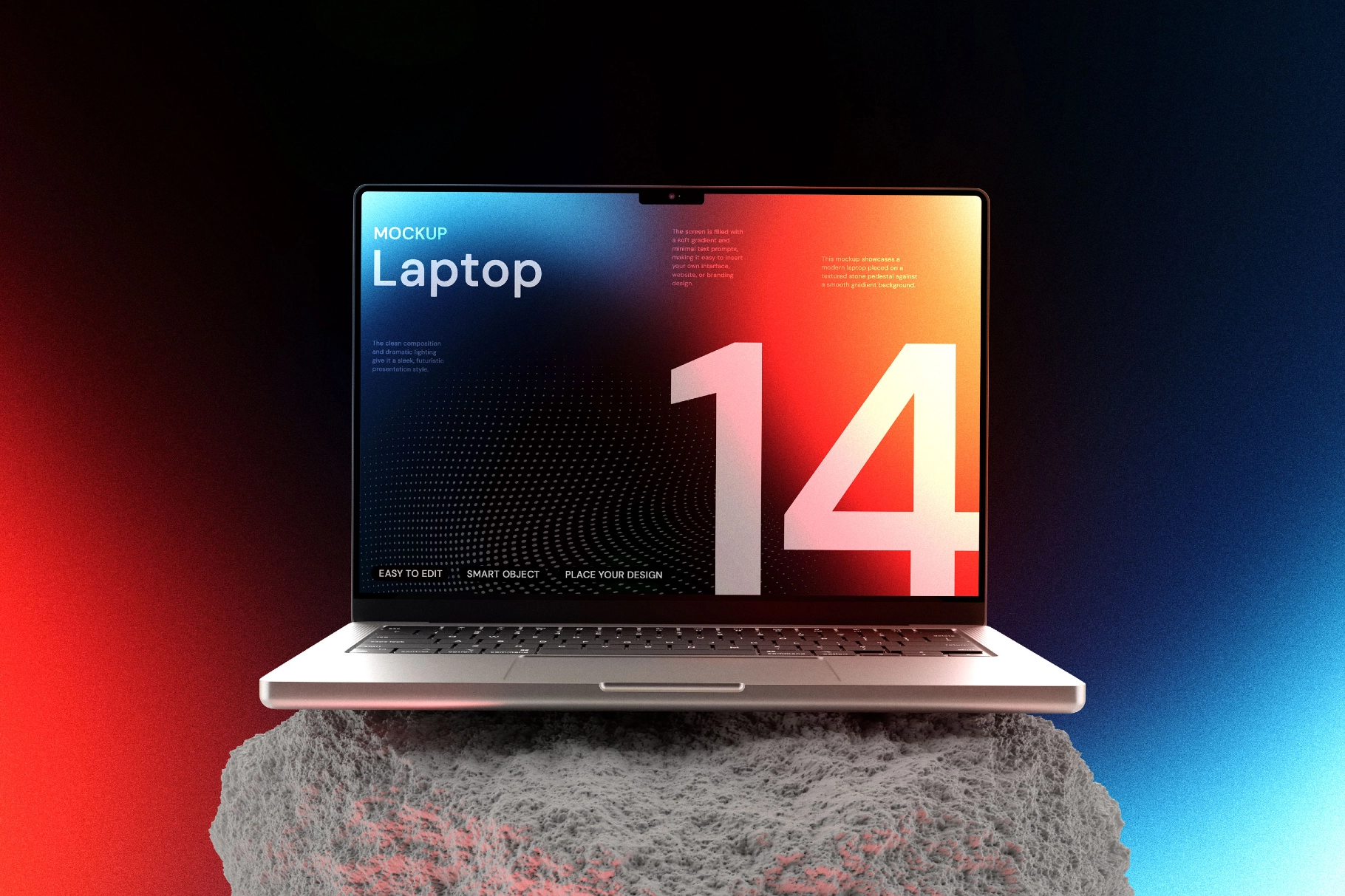 MacBook 14 Inch Mockup