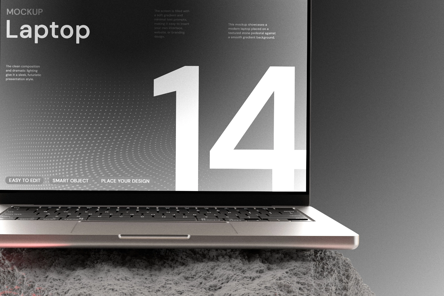 MacBook 14 Inch Mockup