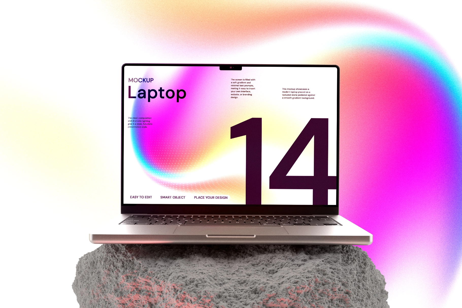 MacBook 14 Inch Mockup