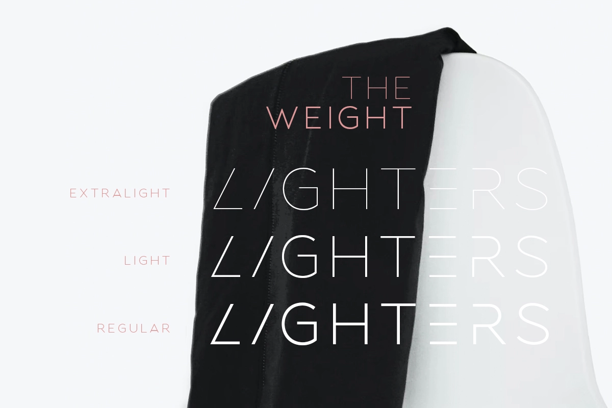 Lighters - Light Logo Font