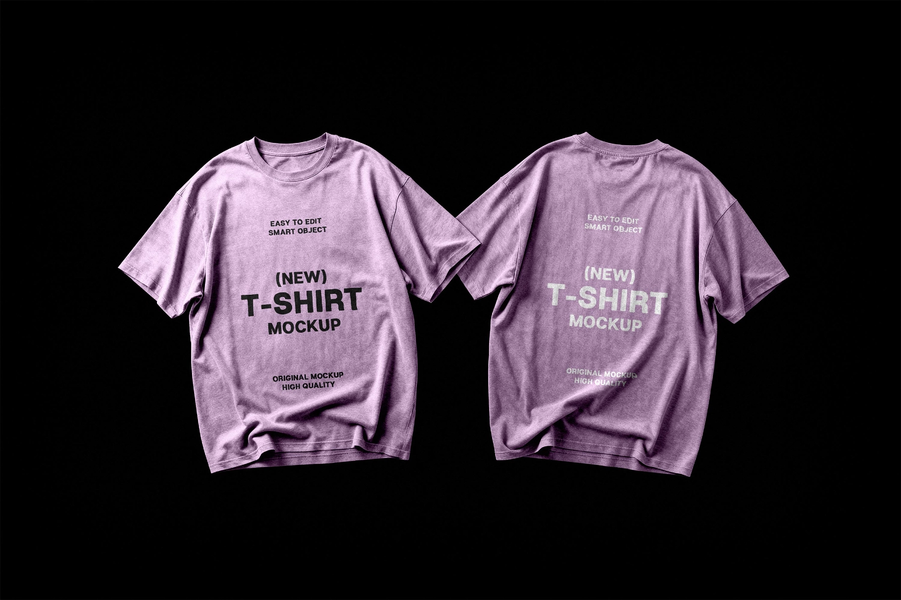 Front & Back T-Shirt Mockup