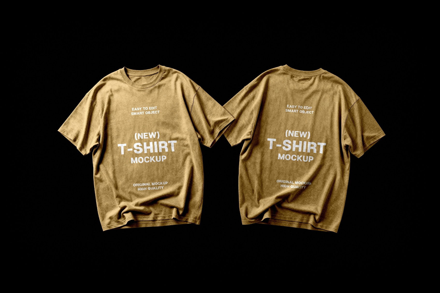Front & Back T-Shirt Mockup
