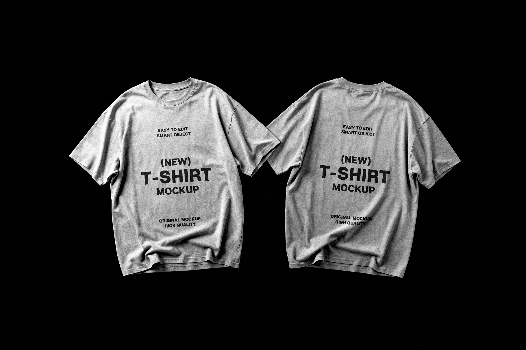 Front & Back T-Shirt Mockup