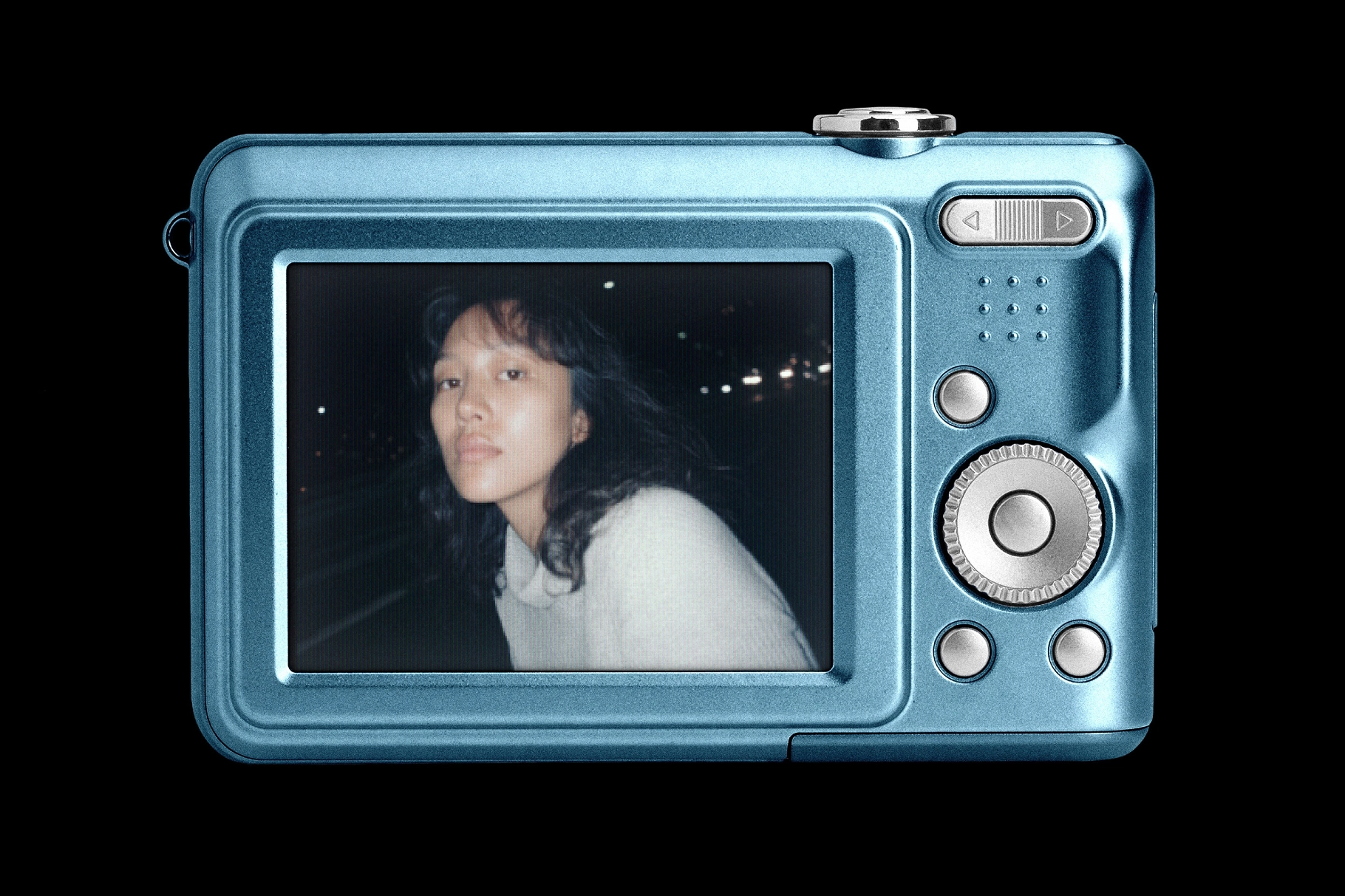 Colorful Pocket Camera Mockup